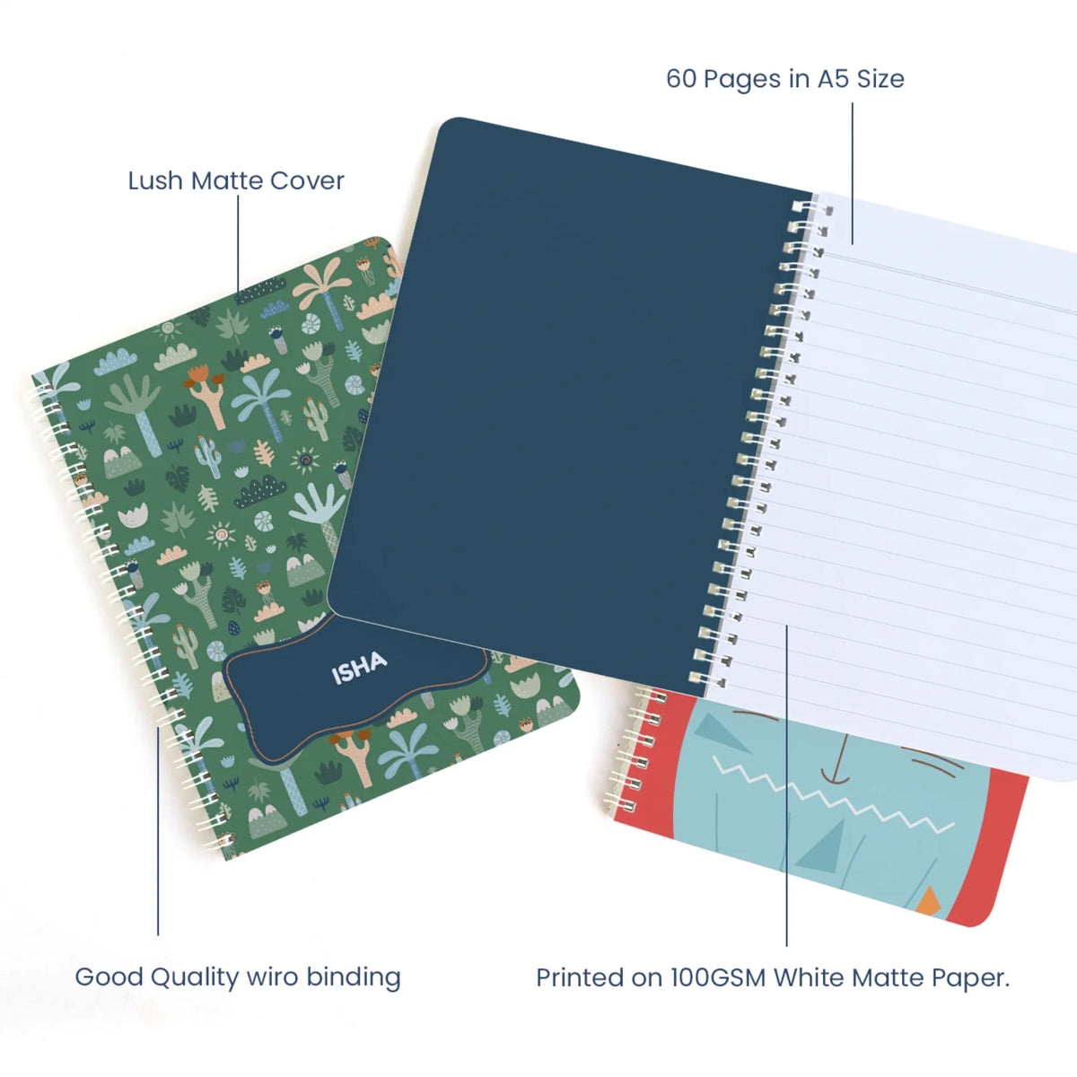Personalised Nature & I Spiral Notebook for Kids - image 4