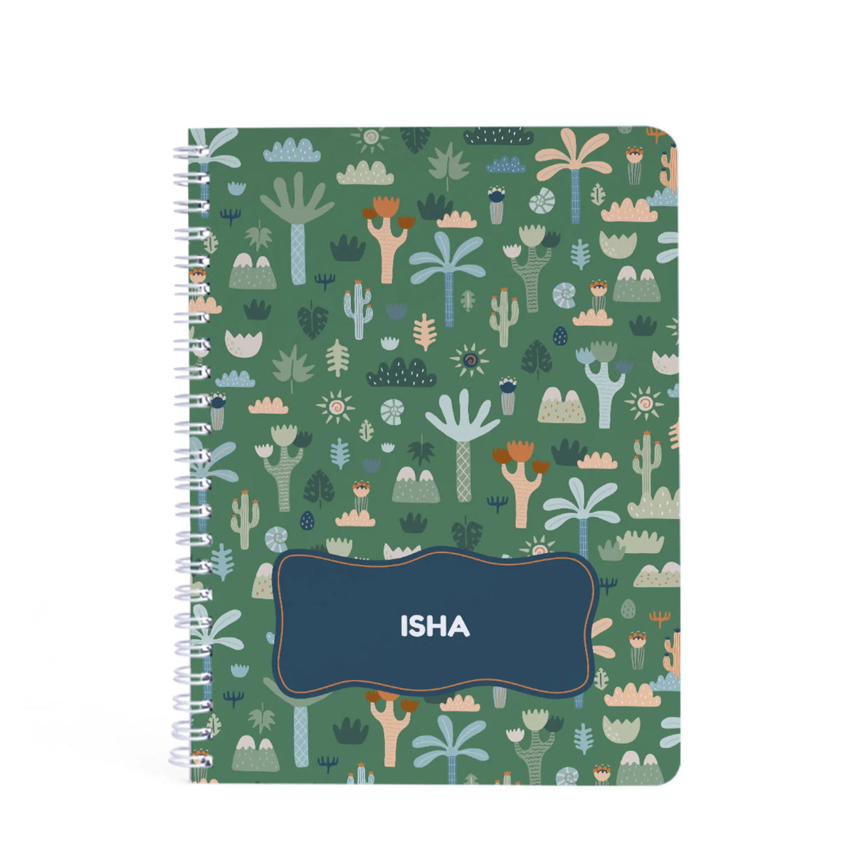 Personalised Nature & I Spiral Notebook for Kids - image 1