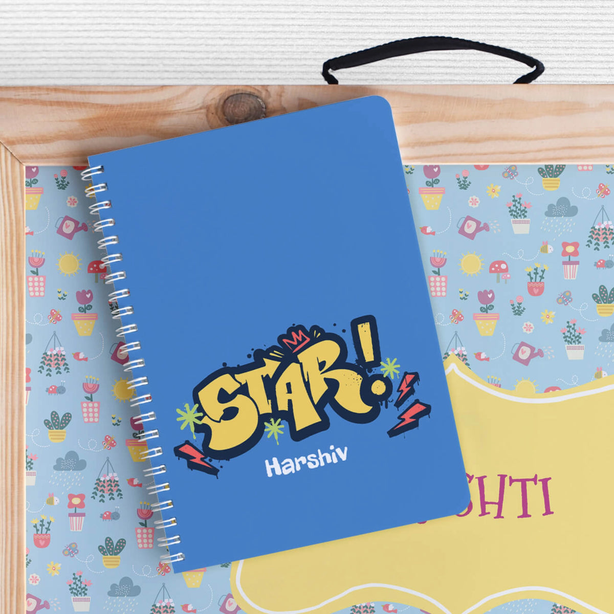 Personalised Rising Stars Spiral Notebook for Kids - image 5