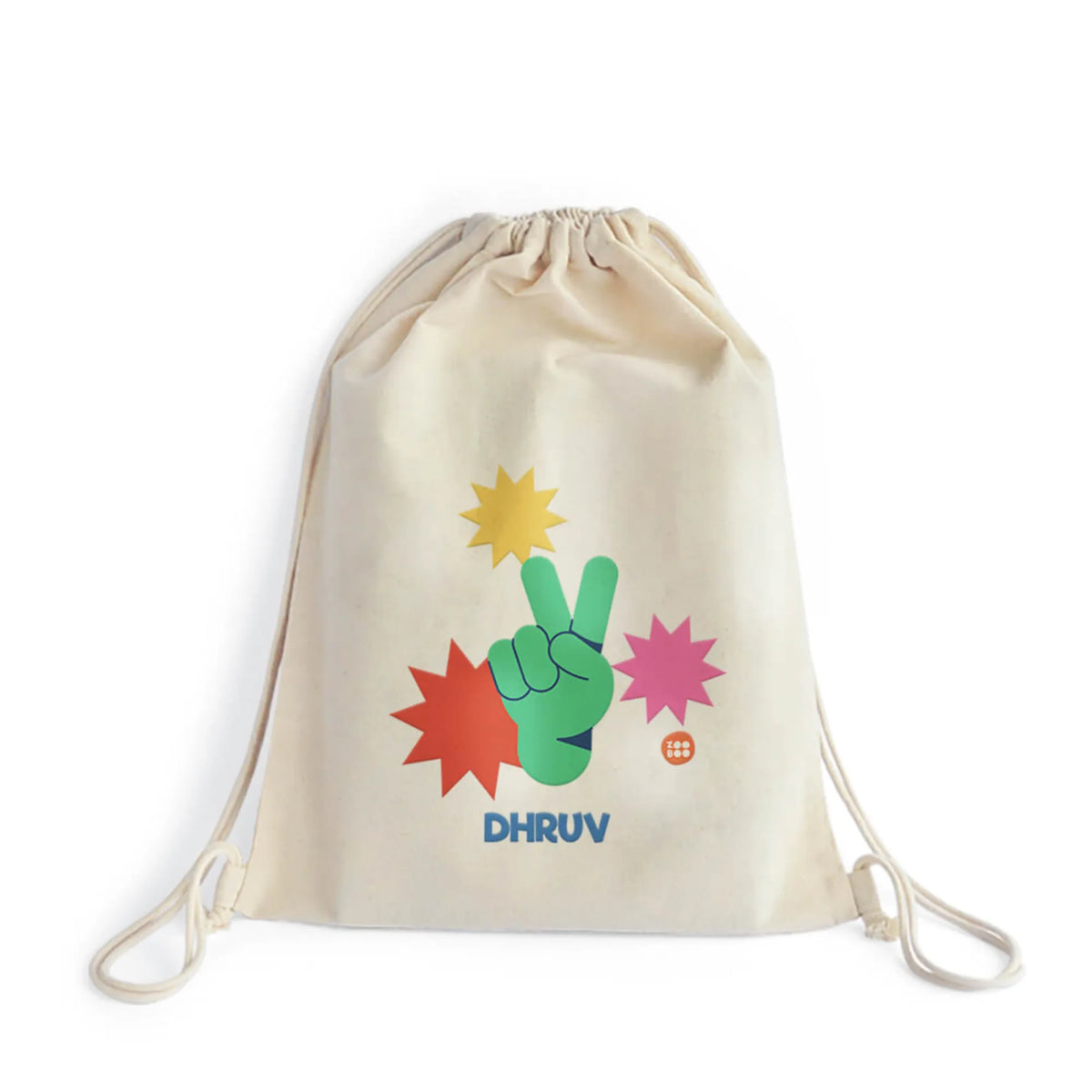 Personalised Emoji Moves Drawstring Bag for Kids