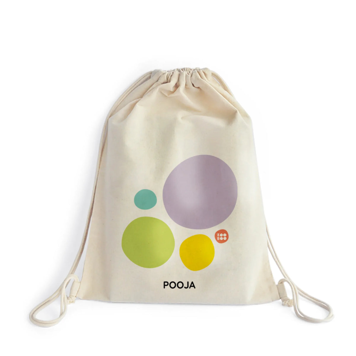 Personalised Zooboo Kids Drawstring Bag for Kids