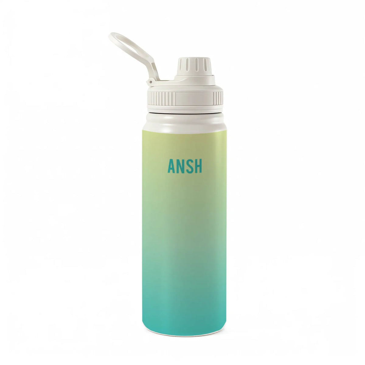 Personalised Aquamarine Insulated Water Bottle (Hydro) 600 ML - image 1