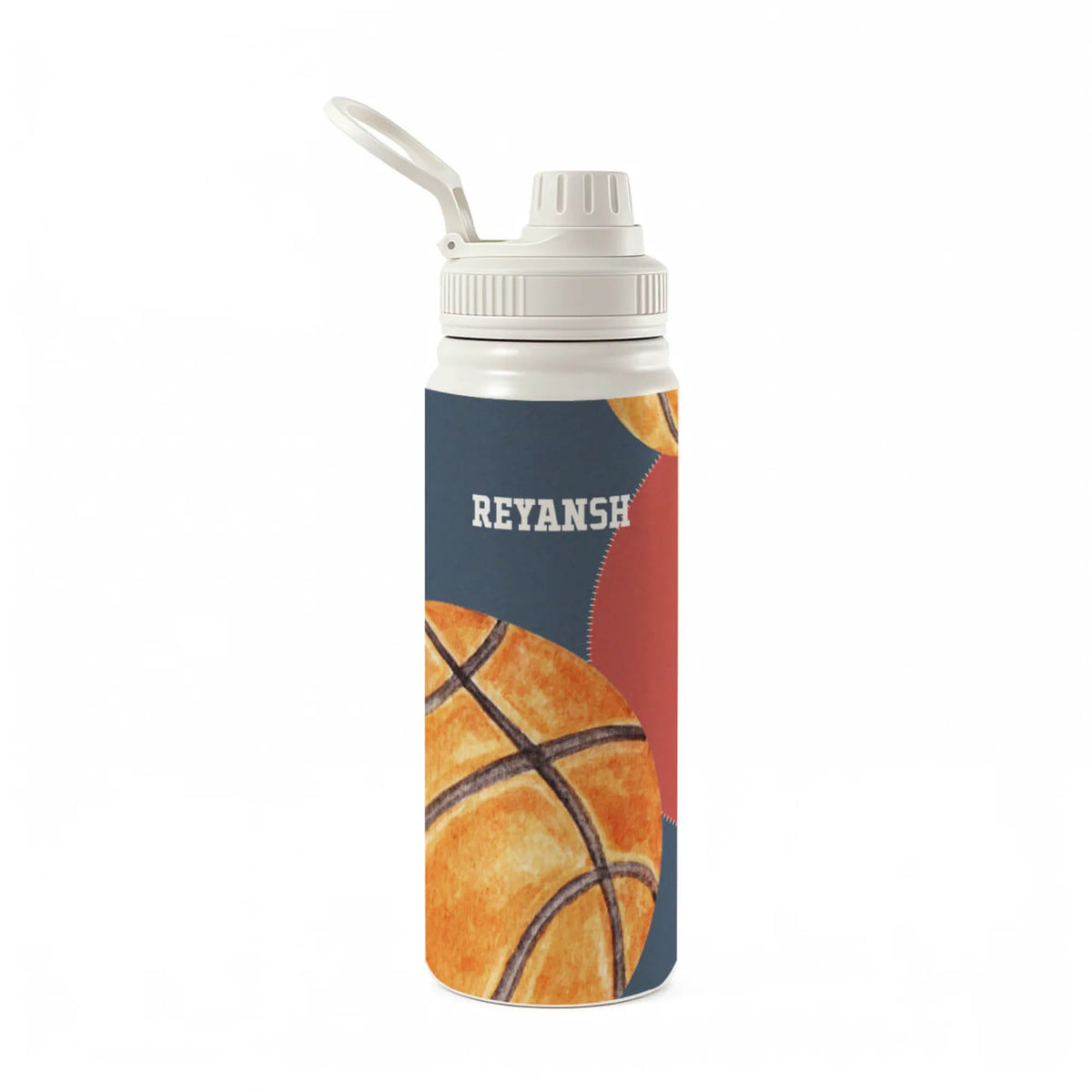 Personalised Basketball Is Life Water Bottle (Hydro) 600 ML - image 1