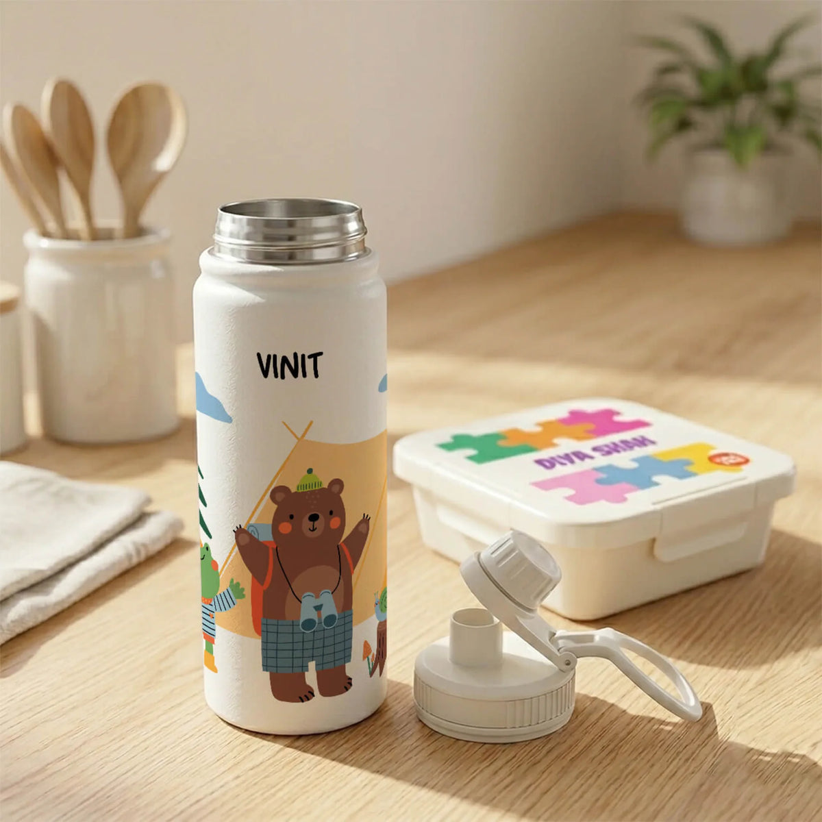 Personalised Into The Wild Water Bottle (Hydro) 600 ML - image 4