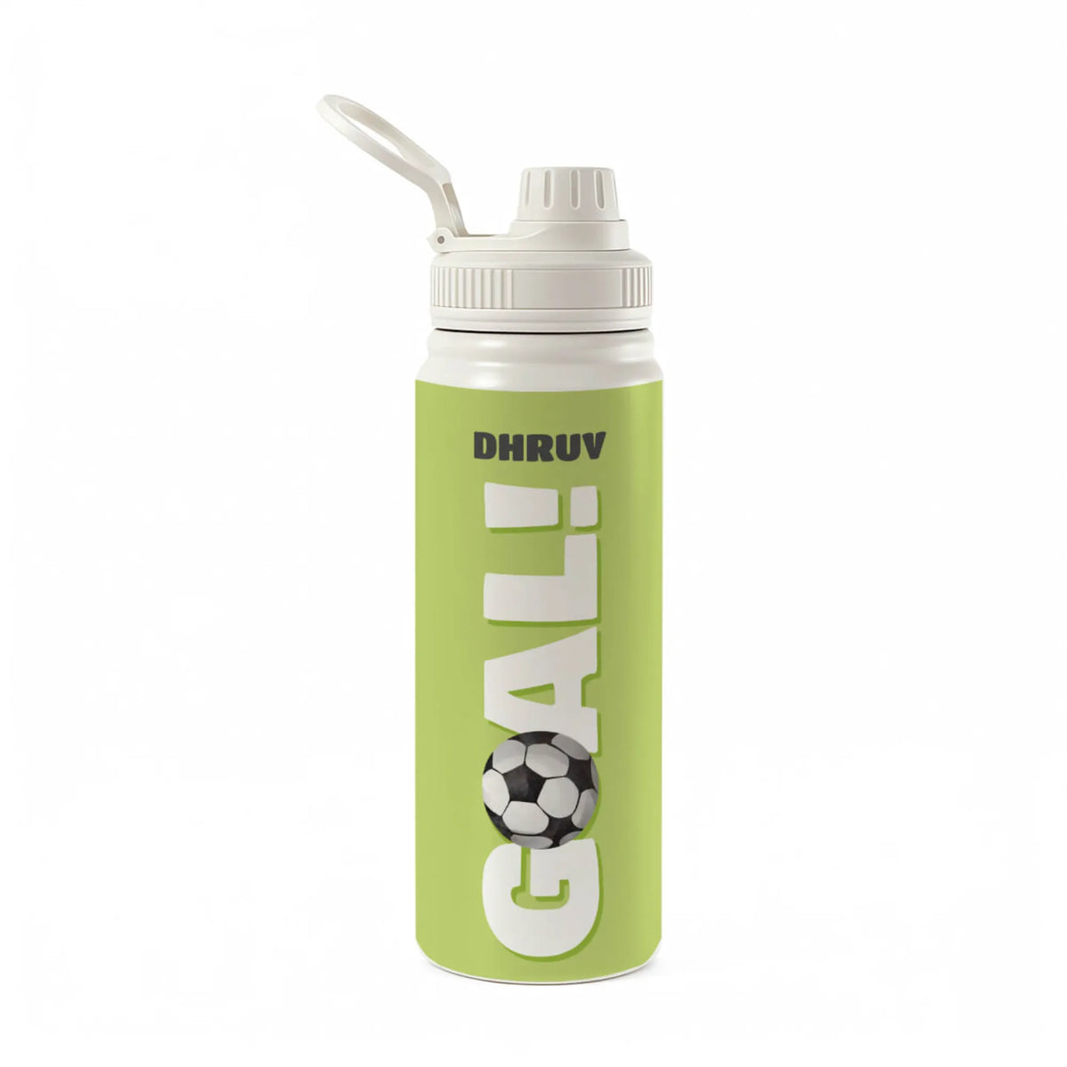 Personalised It's A Goal Insulated Water Bottle (Hydro) 600 ML - image 1