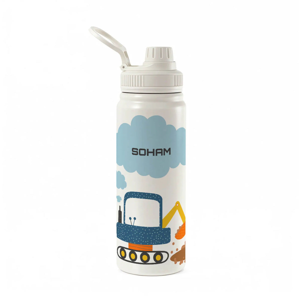Personalised Let's Build Insulated Water Bottle (Hydro) 600 ML - image 1