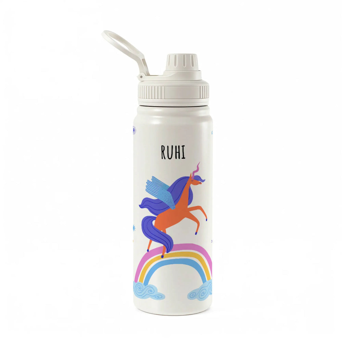 Personalised Magical Unicorn Water Bottle (Hydro) 600 ML - image 1
