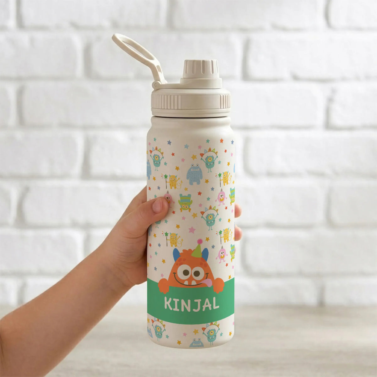 Personalised Monster Party Water Bottle (Hydro) 600 ML - image 5