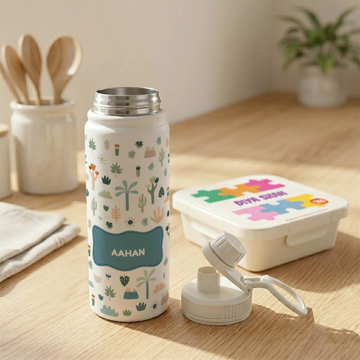 Personalised Nature & I Insulated Water Bottle (Hydro) 600 ML - image 4