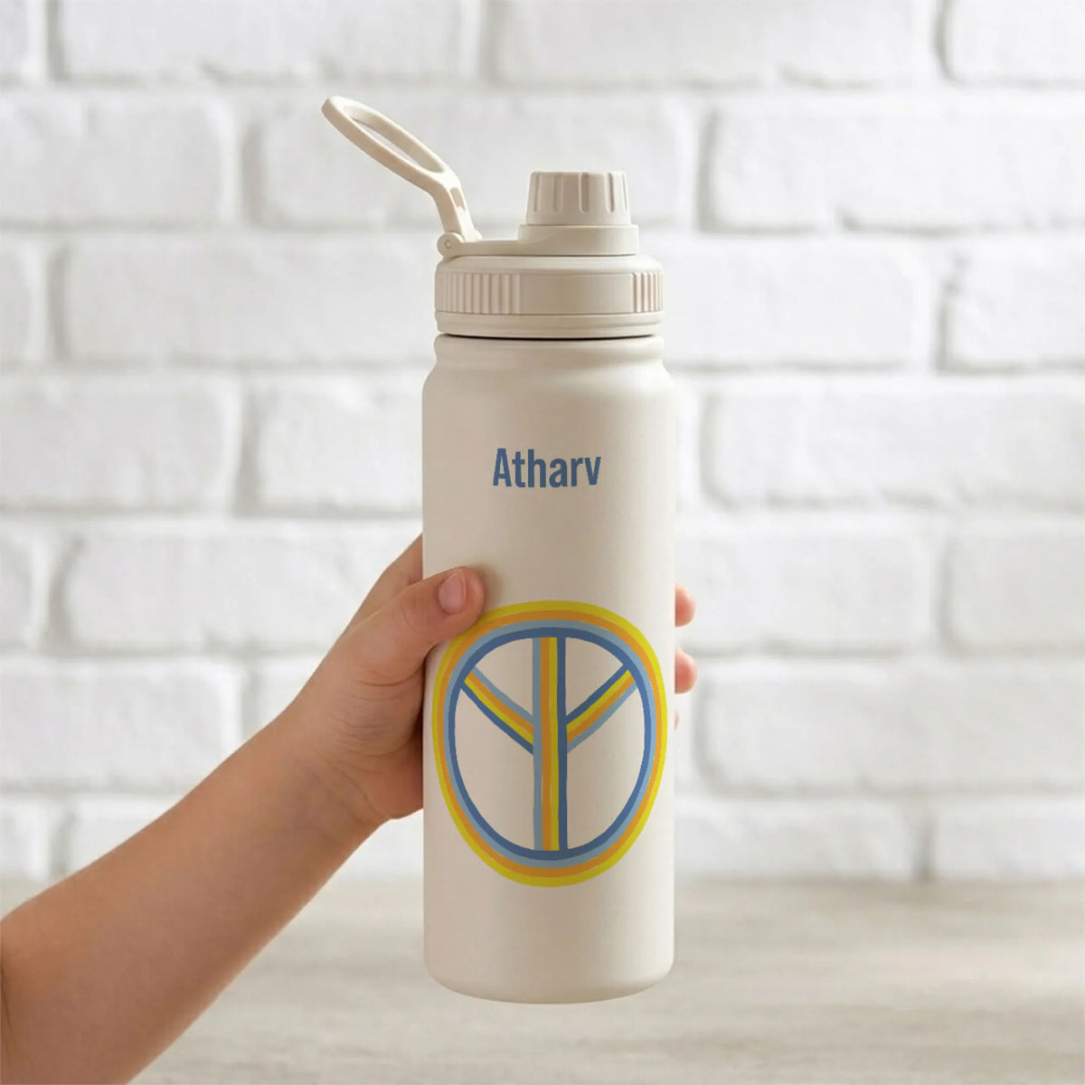 Personalised Peace Water Bottle (Hydro) 600 ML - image 5