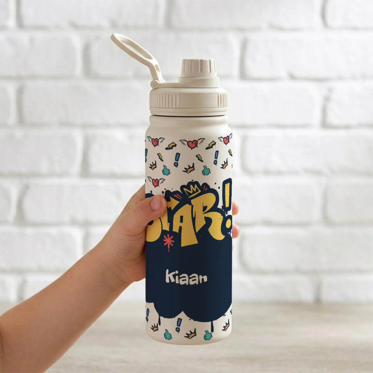 Personalised Rising Stars Water Bottle (Hydro) 600 ML - image 5