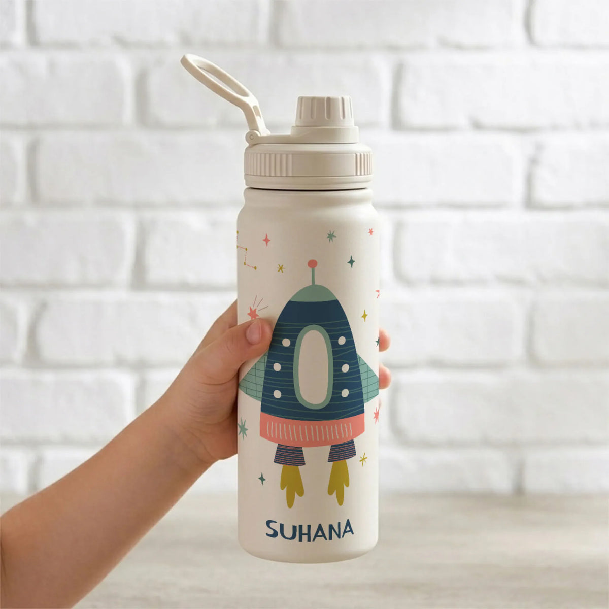 Personalised Space Explorer Insulated Water Bottle (Hydro) 600 ML - image 5