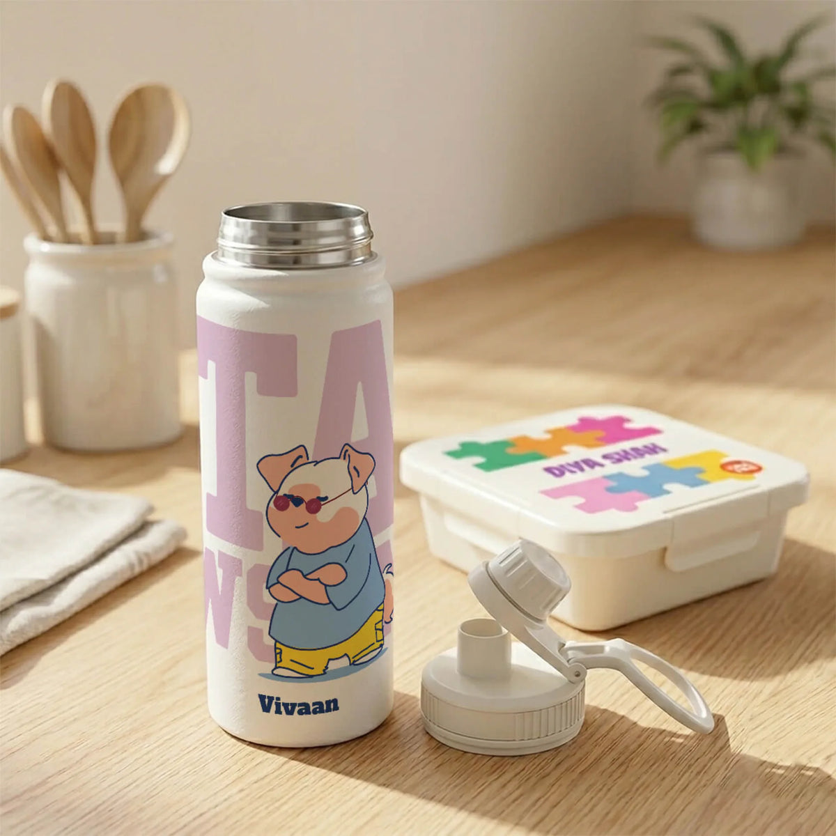 Personalised Stay Pawsome Water Bottle (Hydro) 600 ML - image 4
