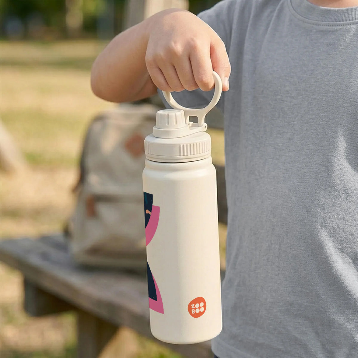 Personalised Terrazzo Pop Insulated Water Bottle (Hydro) 600 ML - image 3