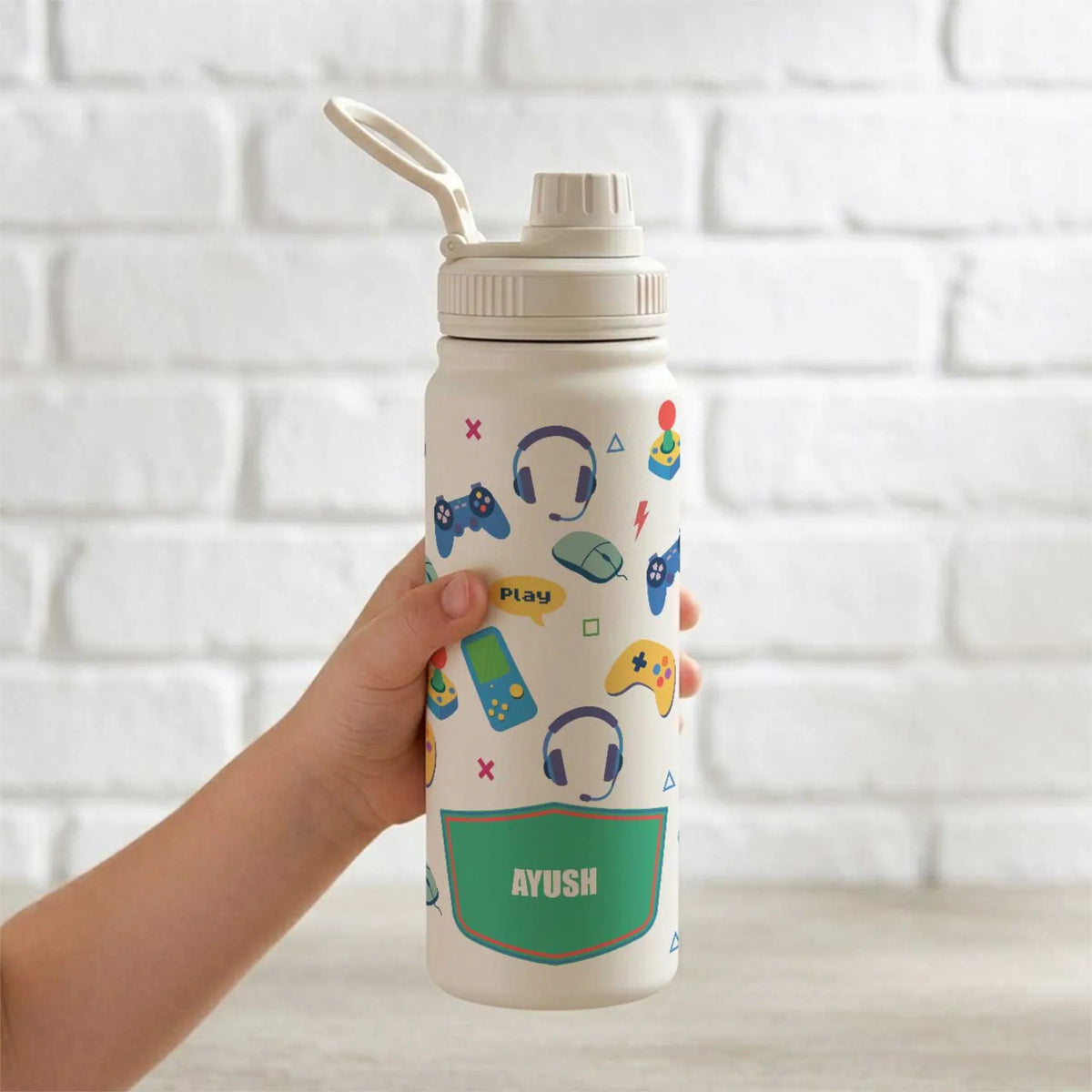 Personalised Video Game Insulated Water Bottle (Hydro) 600 ML - image 5