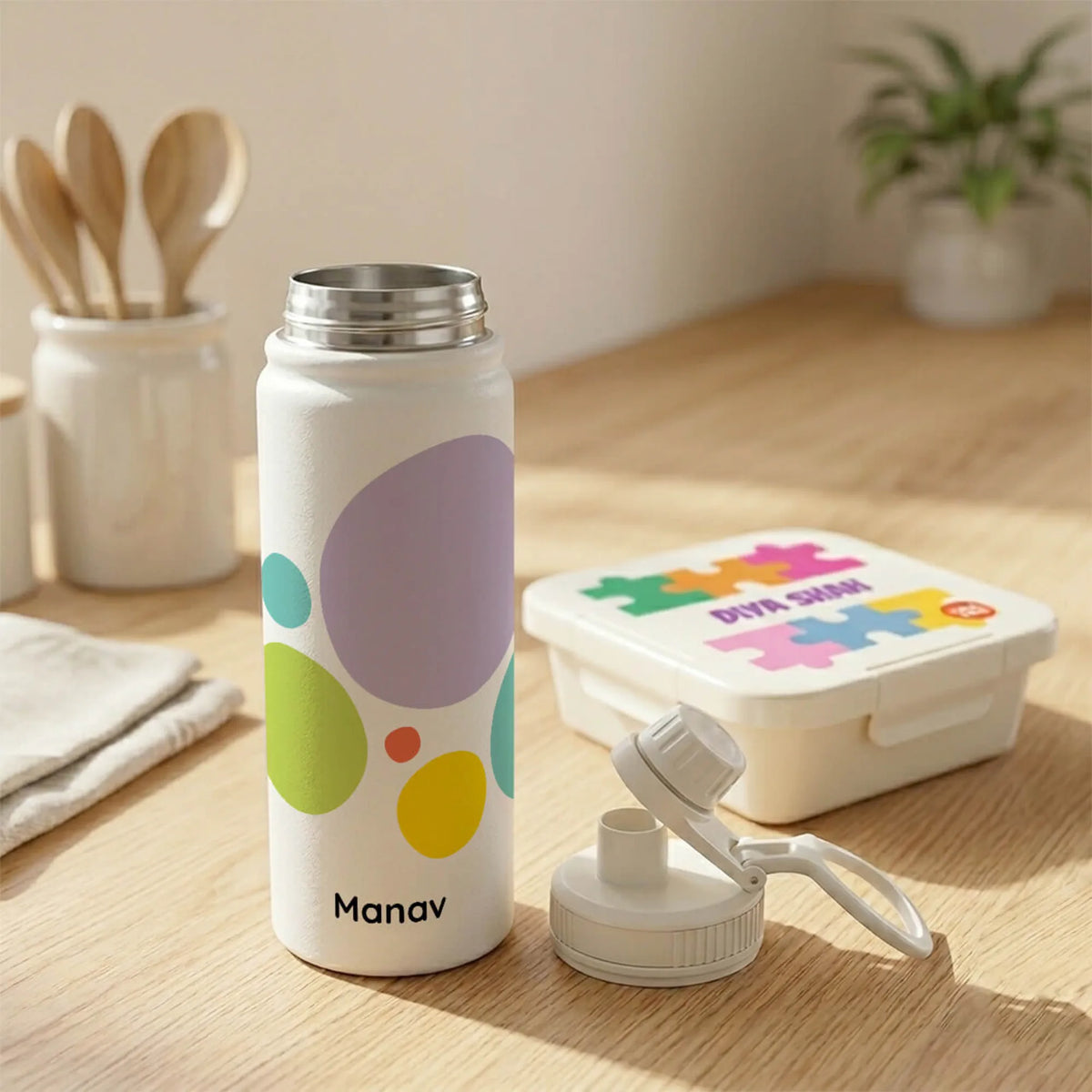 Personalised Zooboo Kids Insulated Water Bottle (Hydro) 600 ML - image 4