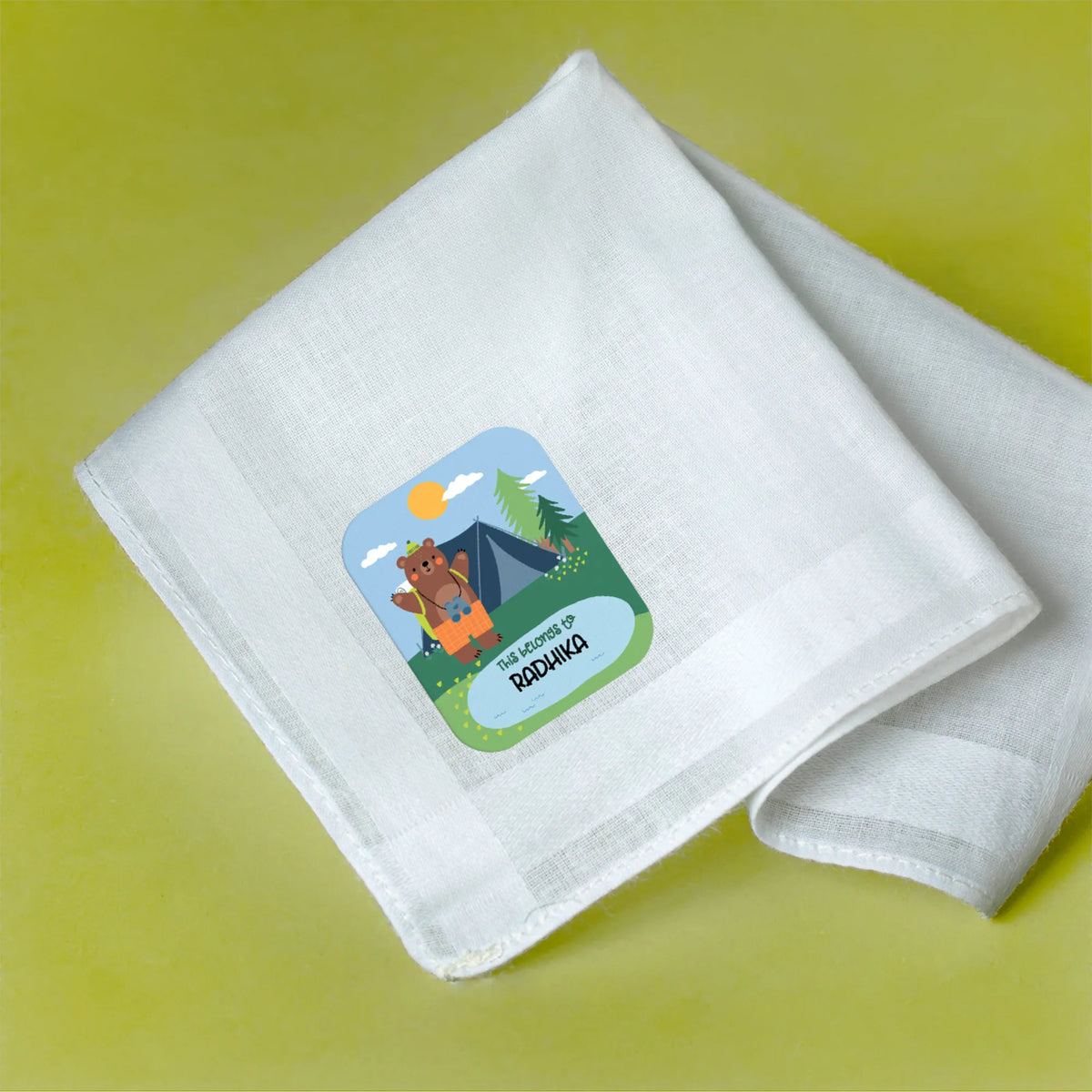Personalised Into The Wild Iron-On Name Labels for Clothes - image 3