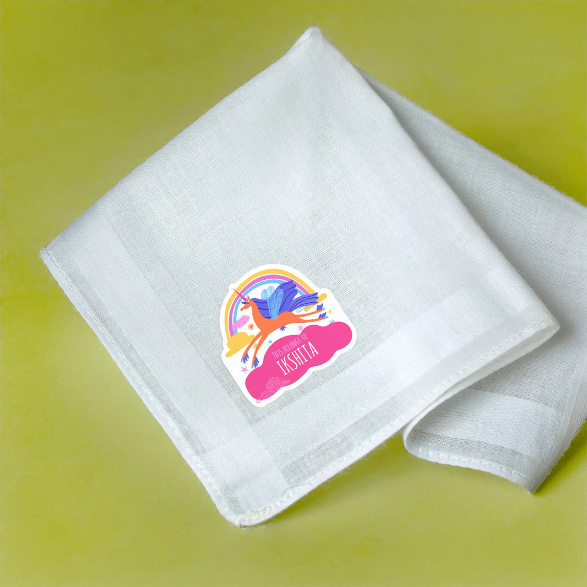 Personalised Magical Unicorn Iron-On Name Labels for Clothes - image 3