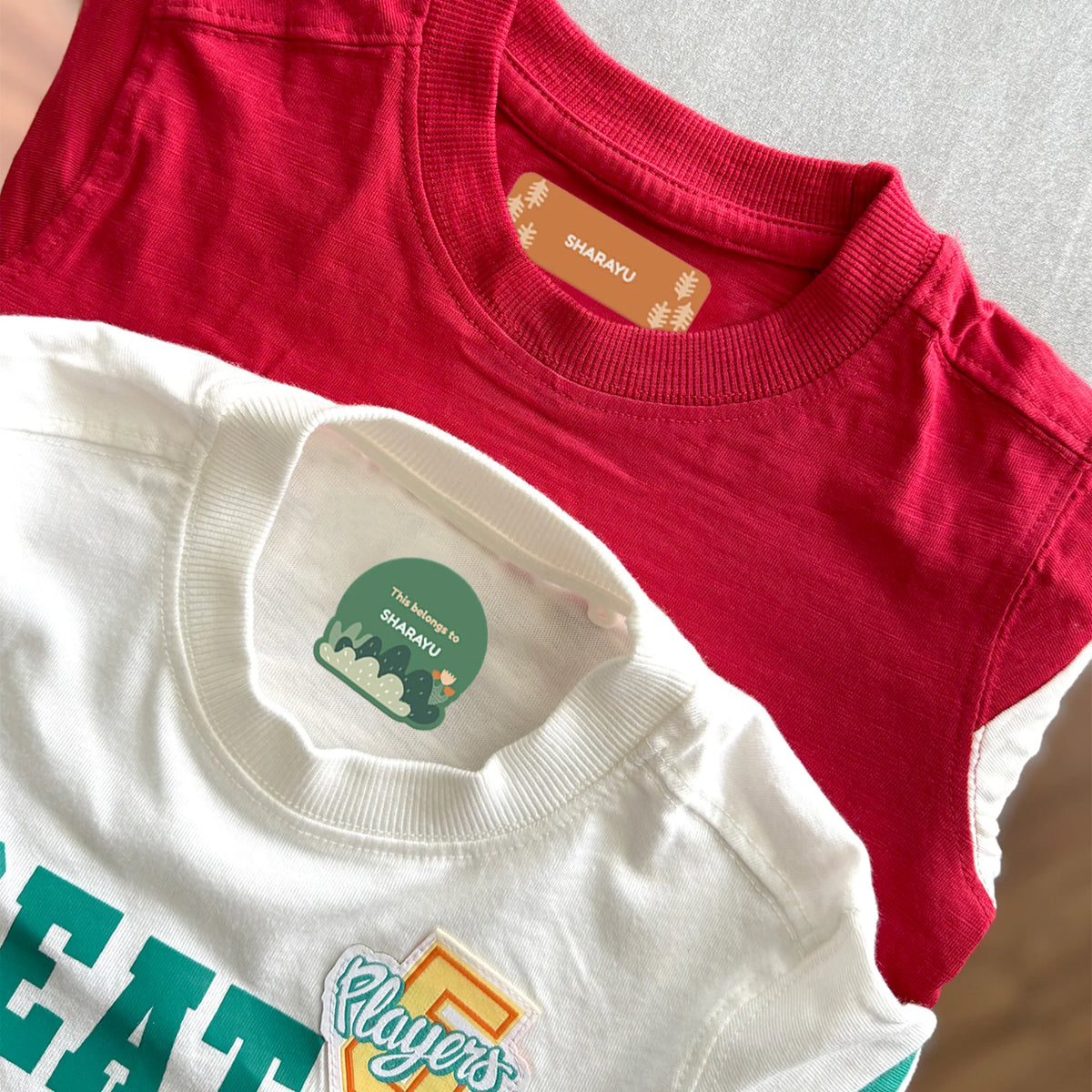 Personalised Nature & I Iron-On Name Labels for Clothes - image 2
