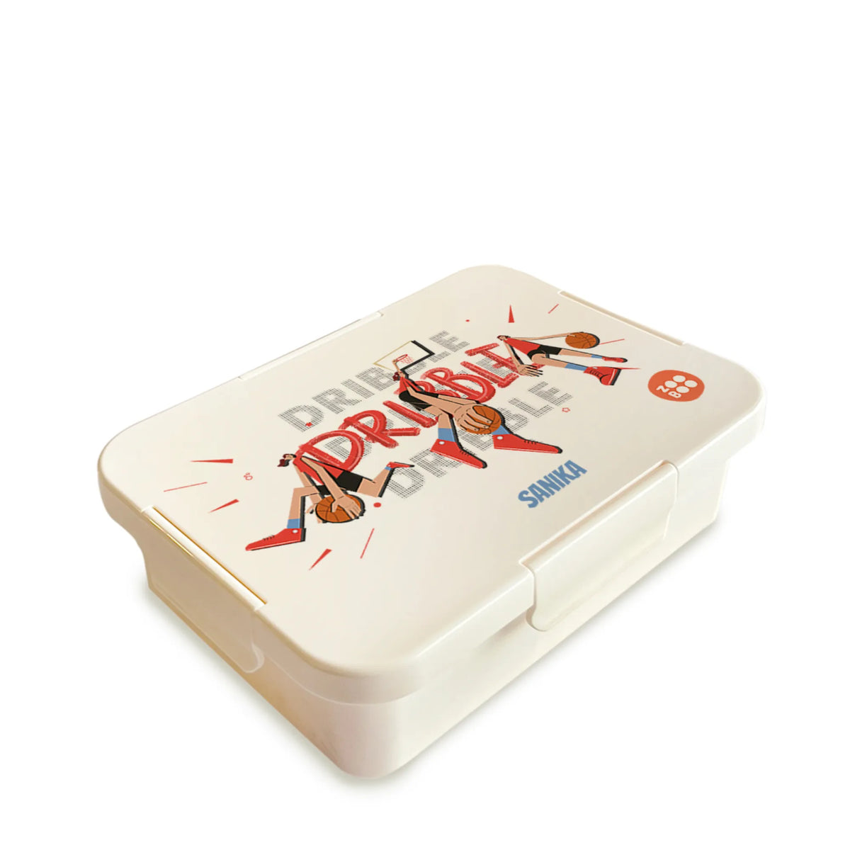 Personalised Basketball Fever Girl Bento Lunch Box for Kids - image 1