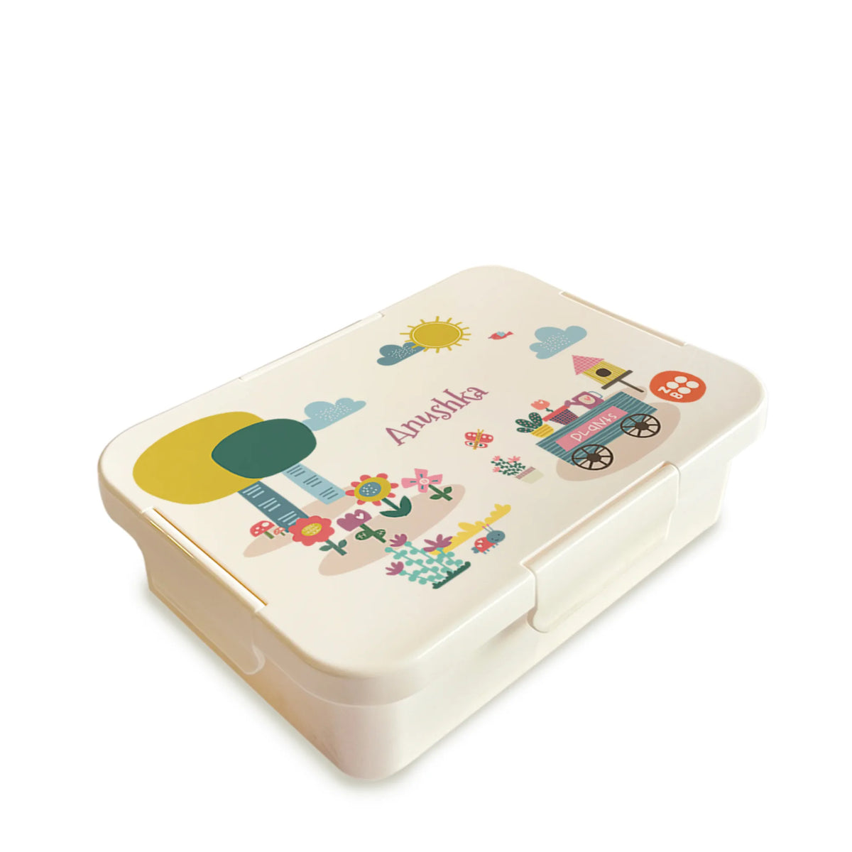 Personalised Enchanted Garden Bento Lunch Box for Kids - image 1