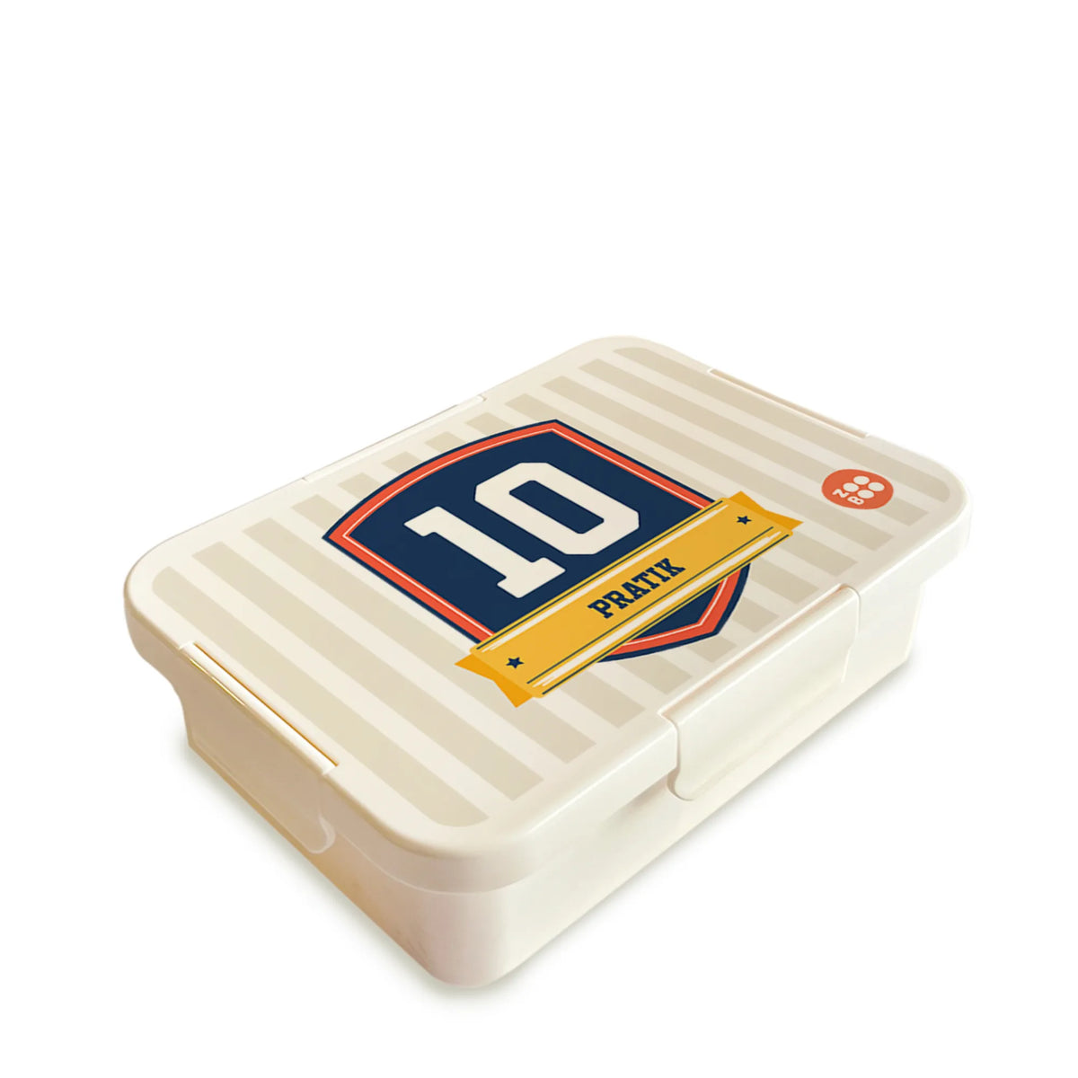 Personalised Jersey Number Bento Lunch Box for Kids - image 1