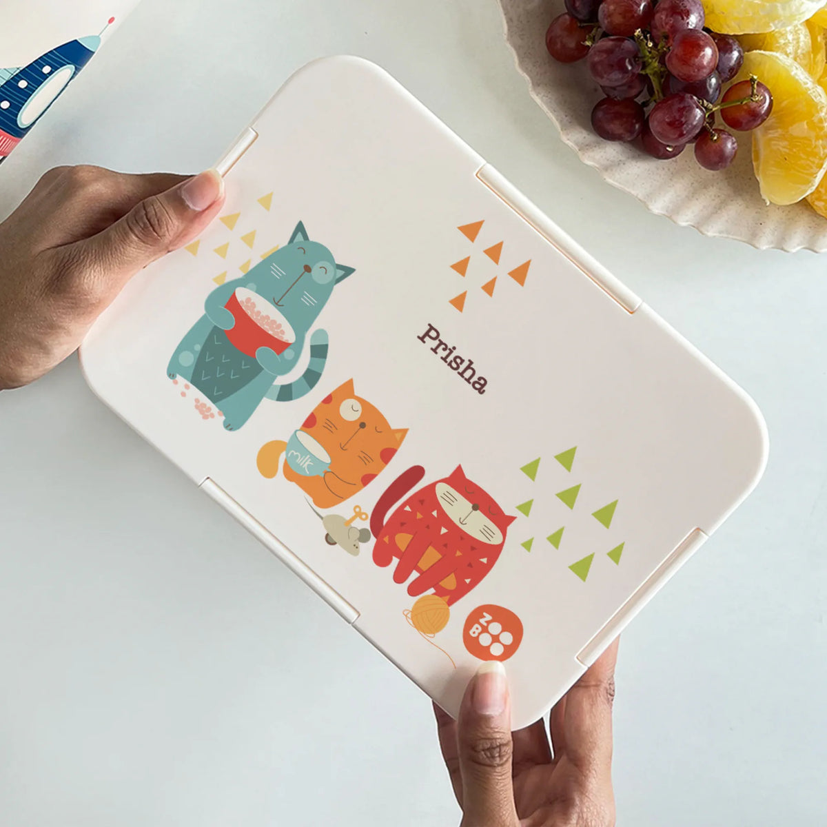 Personalised Kitty Cat Bento Lunch Box for Kids - image 4