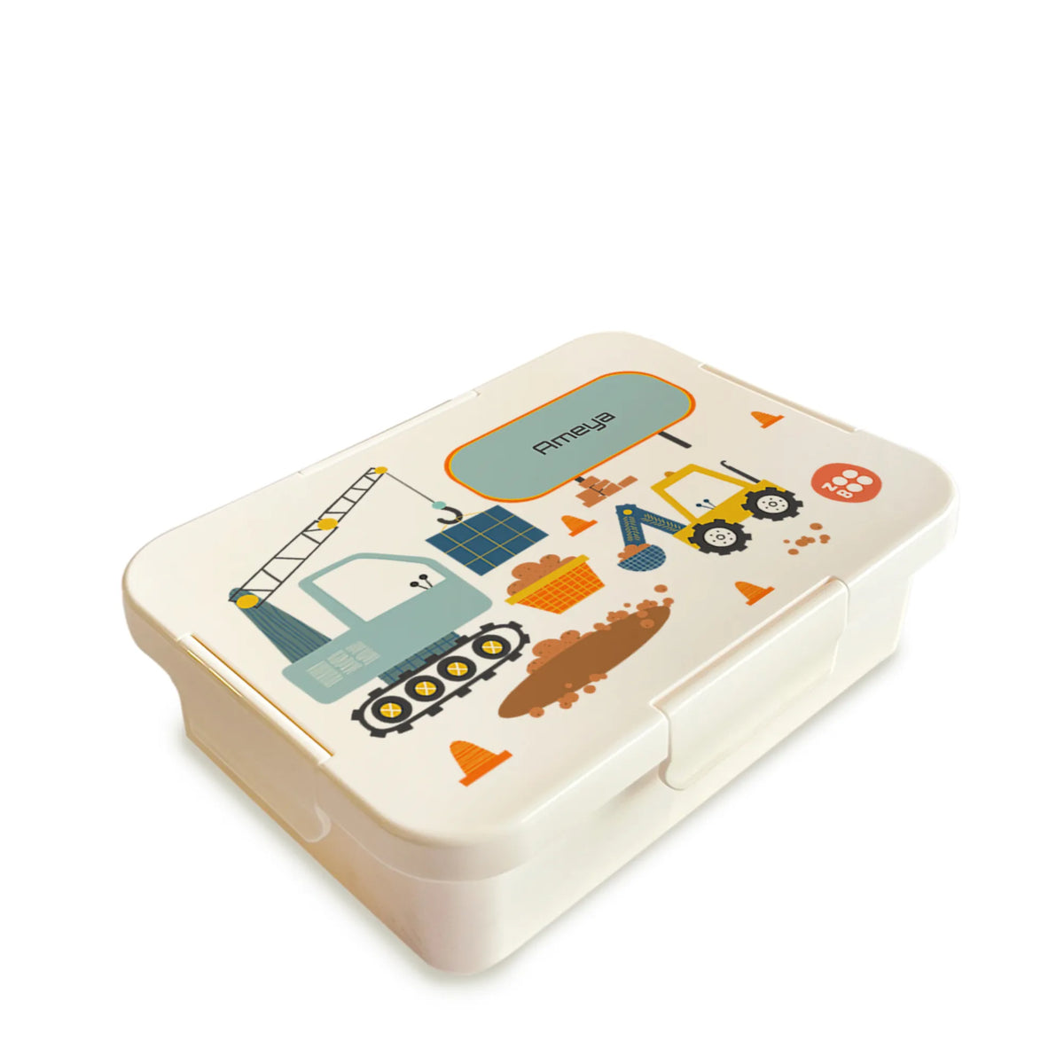 Personalised Let's Build Bento Lunch Box for Kids - image 1