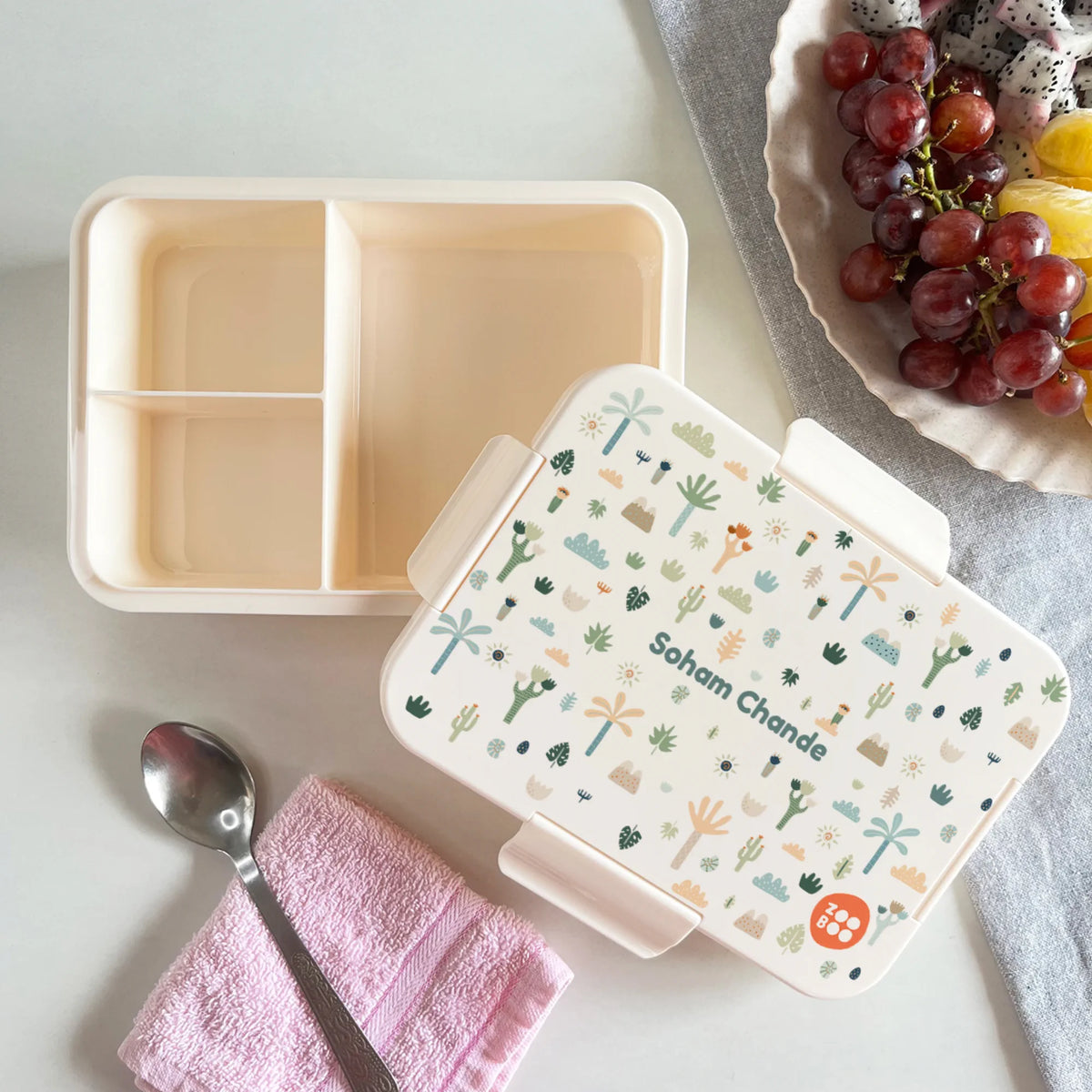 Personalised Nature & I Bento Lunch Box for Kids - image 2