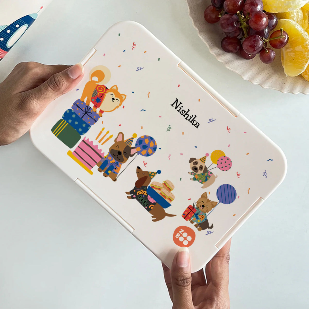 Personalised Paw Party Bento Lunch Box for Kids - image 4