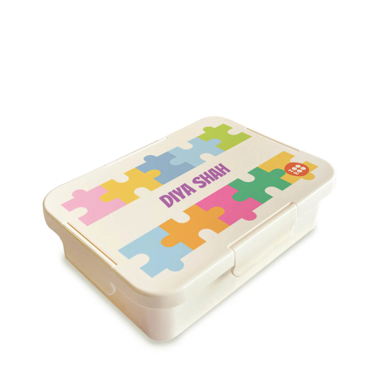 Personalised Puzzle Pop Bento Lunch Box for Kids - image 1