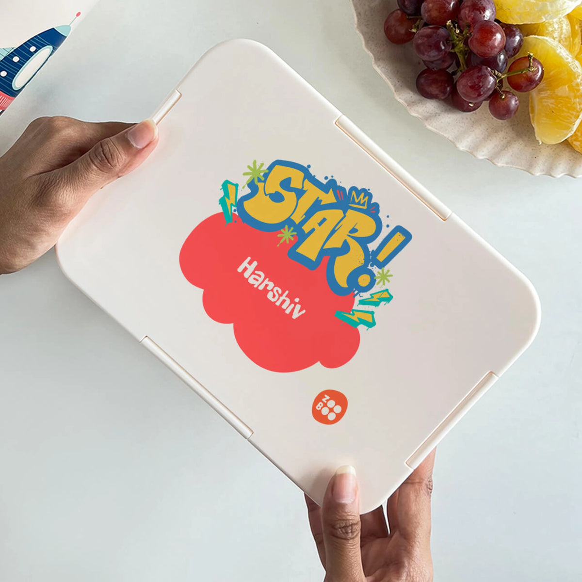 Personalised Rising Stars Bento Lunch Box for Kids - image 4