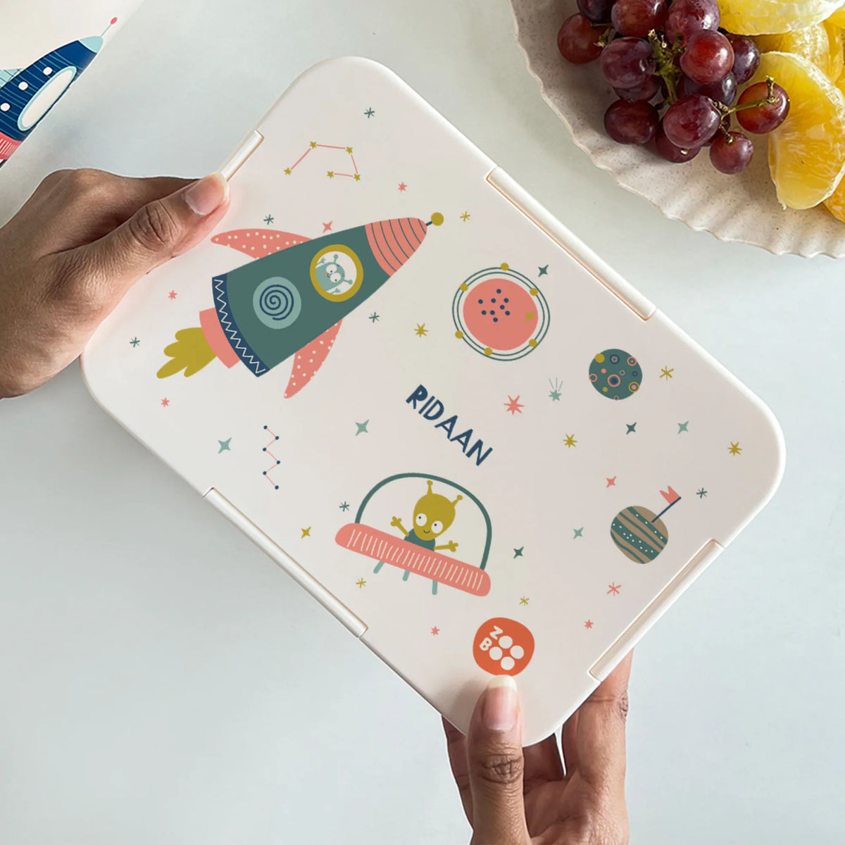 Personalised Space Explorer Bento Lunch Box for Kids - image 4