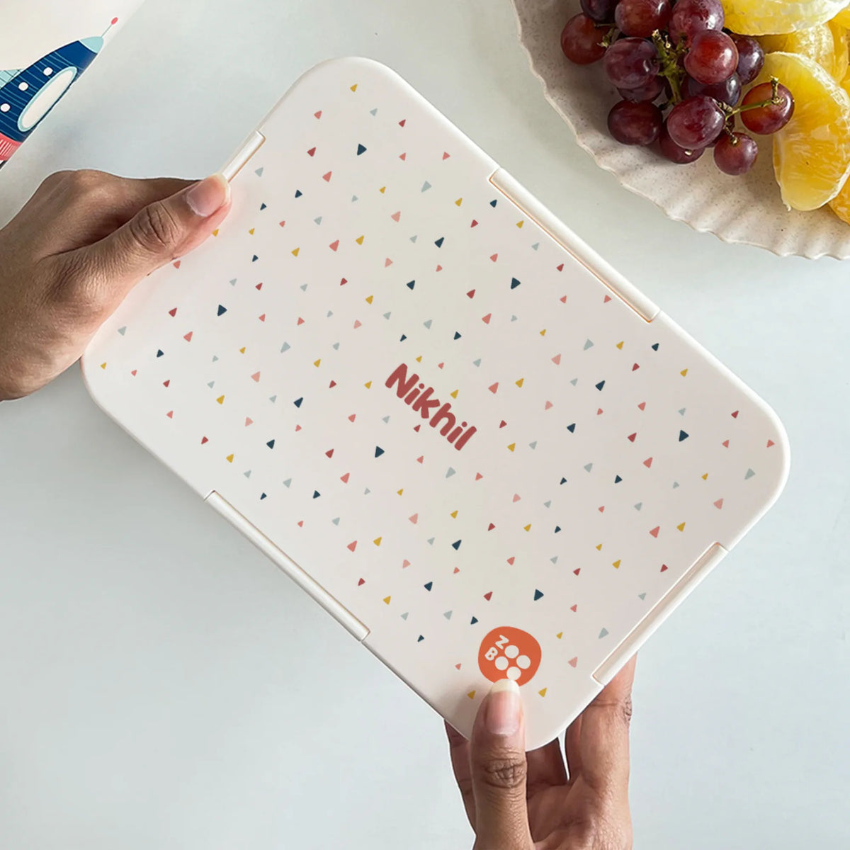 Personalised Triangle Tango Bento Lunch Box for Kids - image 4