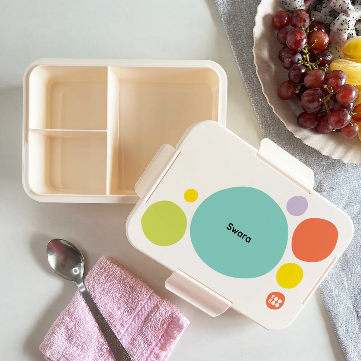 Personalised Zooboo Kids Bento Lunch Box for Kids - image 2