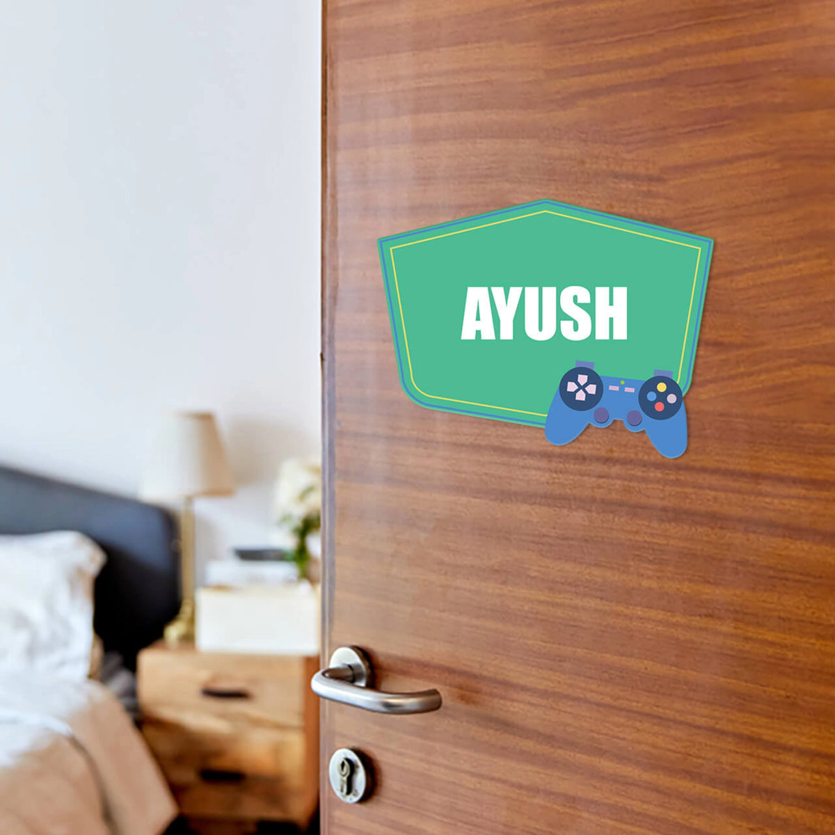 Personalised Video Game Name Plate for Kids Room - image 2