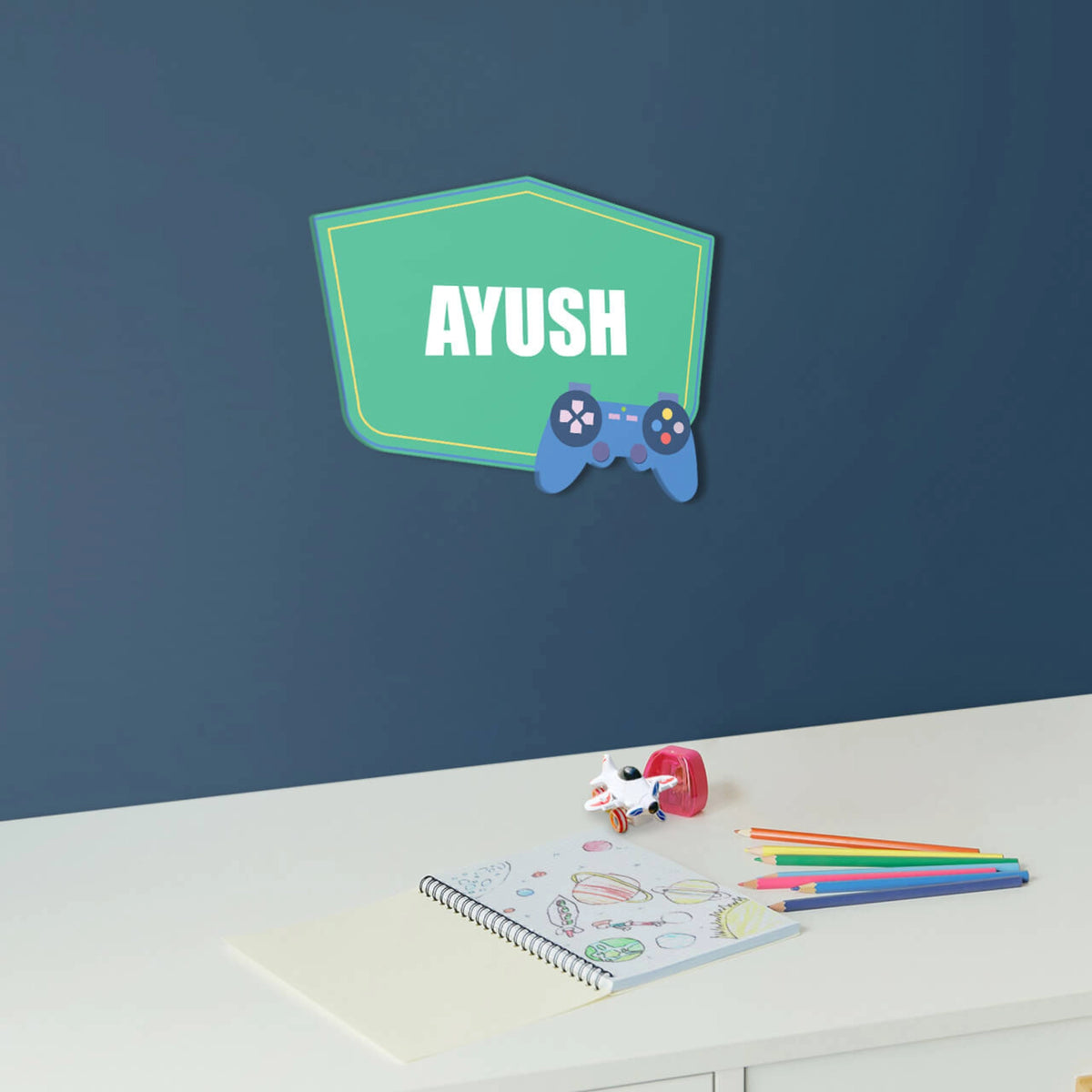 Personalised Video Game Name Plate for Kids Room - image 6