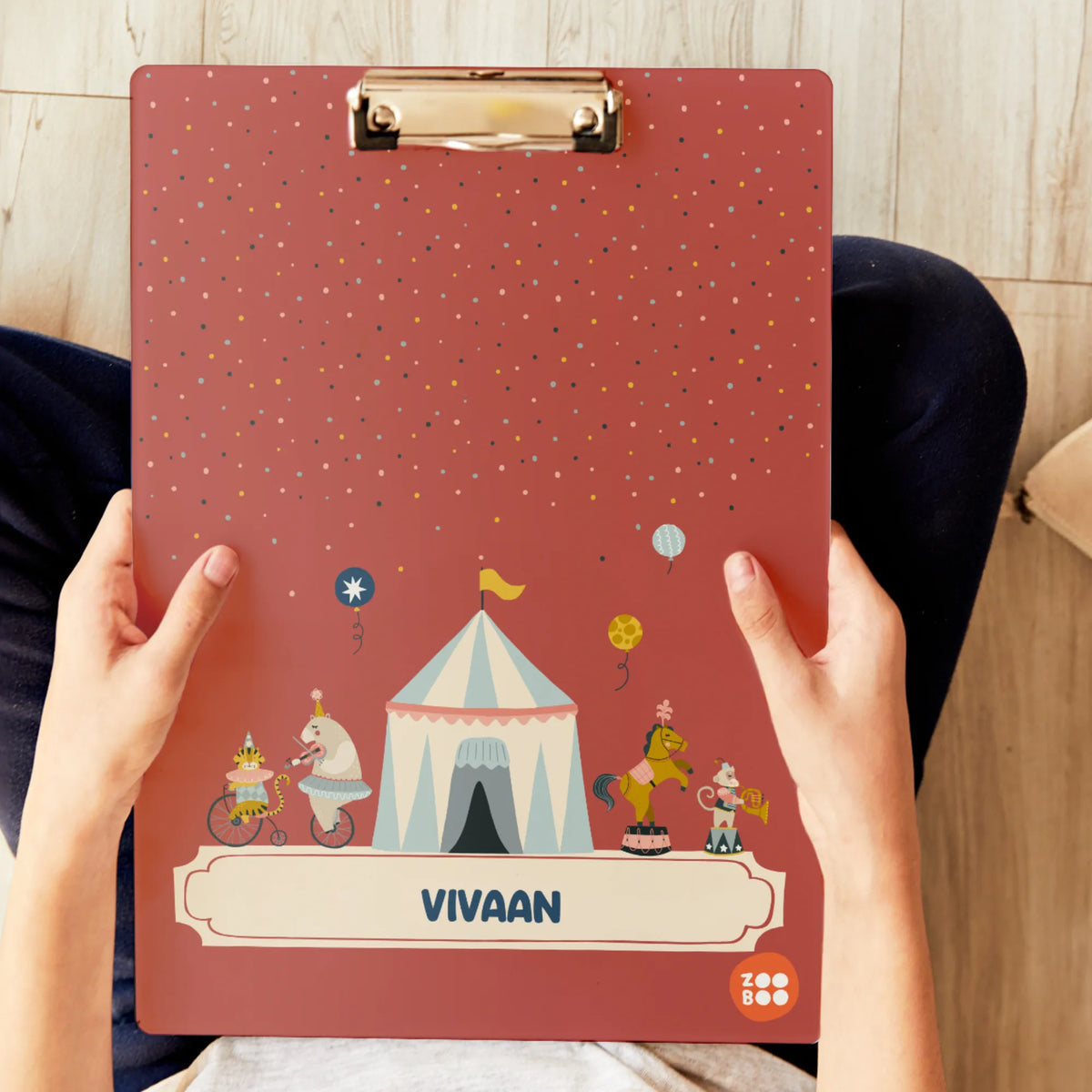 Personalised Animal Circus Exam Board for Kids - image 2