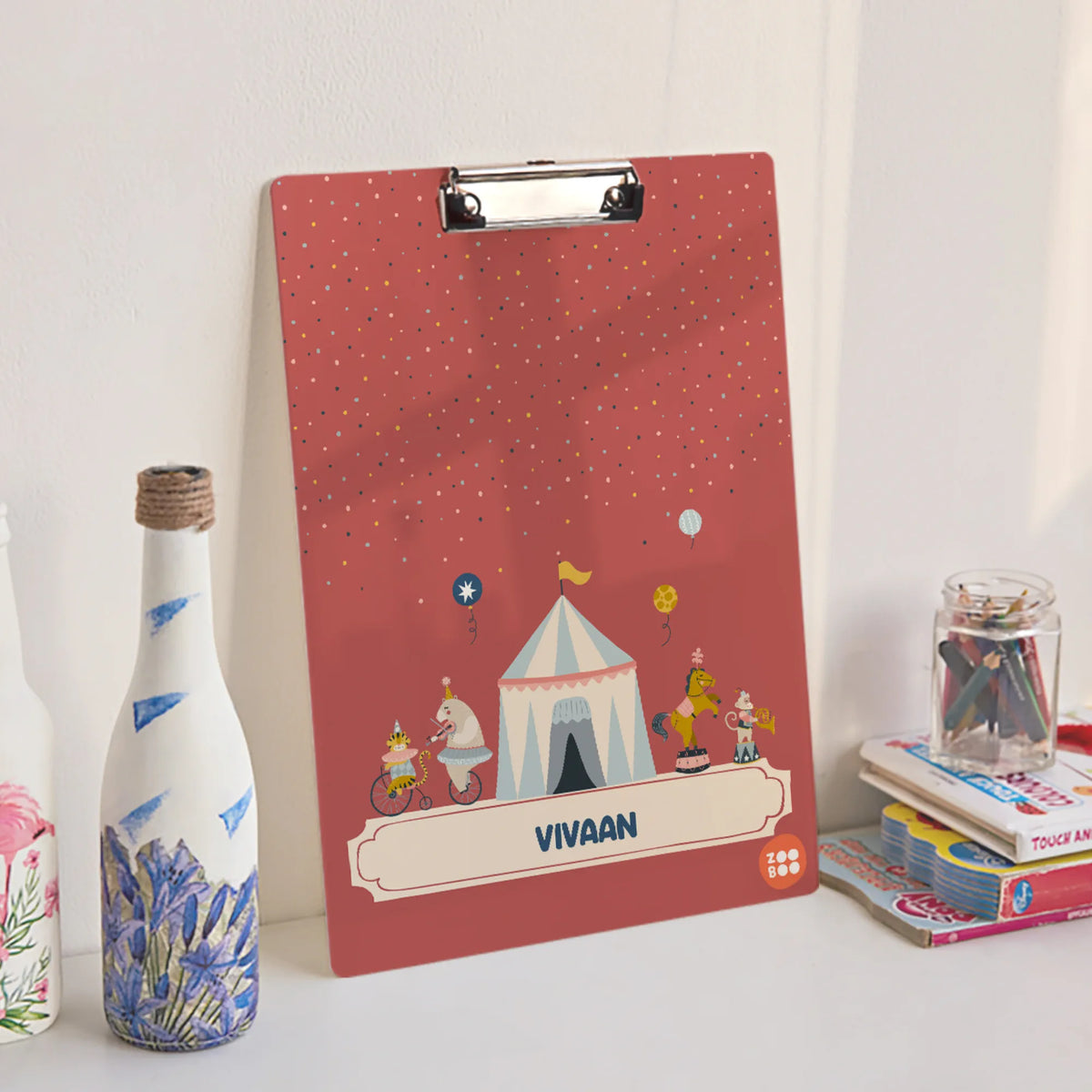 Personalised Animal Circus Exam Board for Kids - image 3