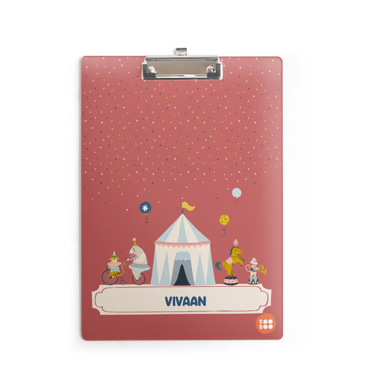 Personalised Animal Circus Exam Board for Kids - image 1