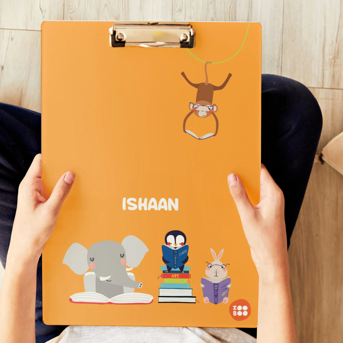 Personalised Animal Library Exam Board for Kids - image 2