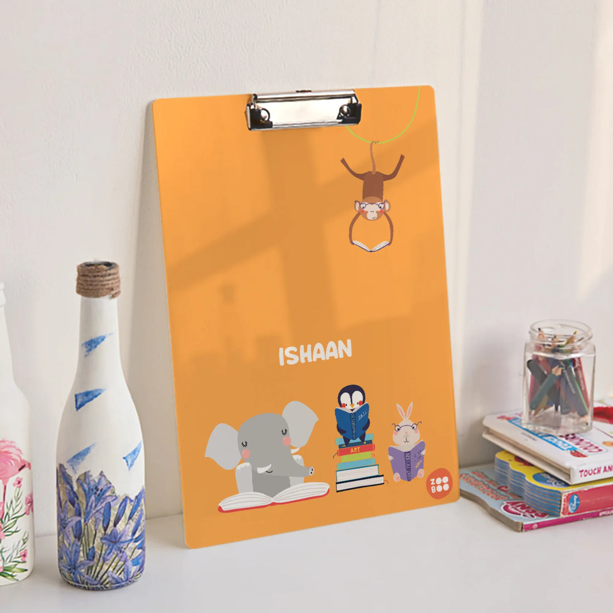 Personalised Animal Library Exam Board for Kids - image 3