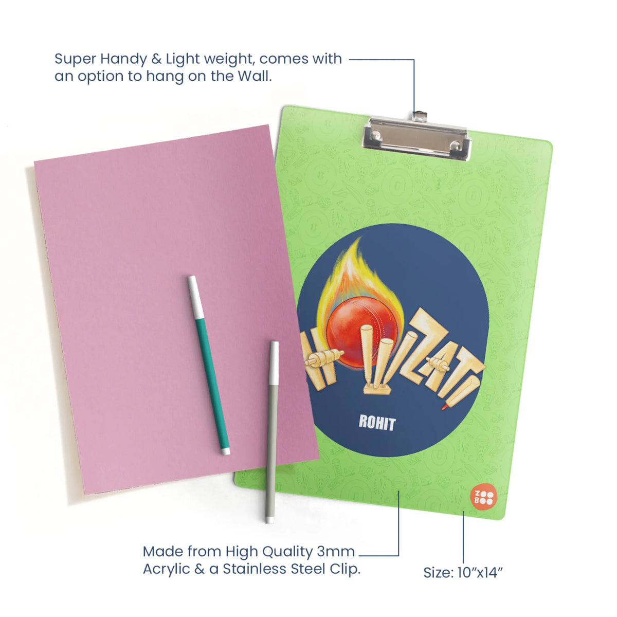 Personalised Cricket Buzz Exam Board for Kids - image 4