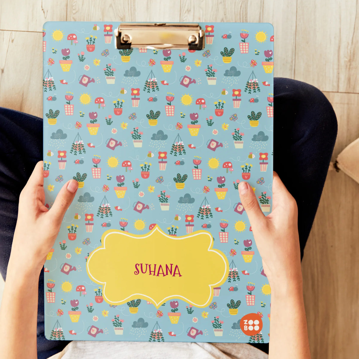 Personalised Enchanted Garden Exam Board for Kids - image 2