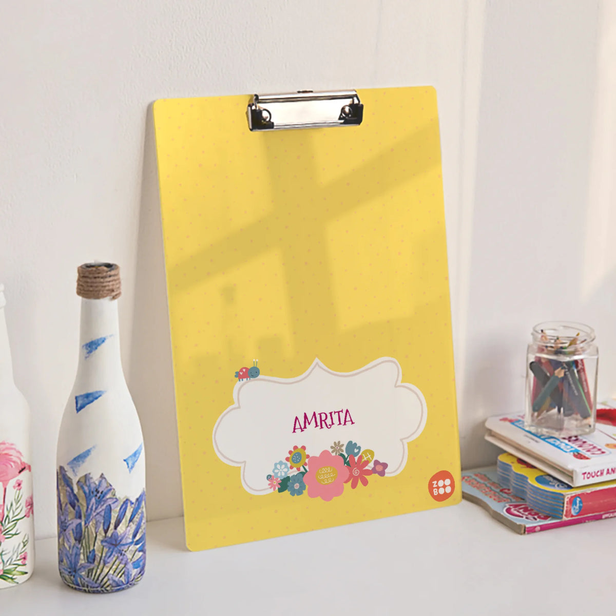 Personalised Flower Power Exam Board for Kids - image 3