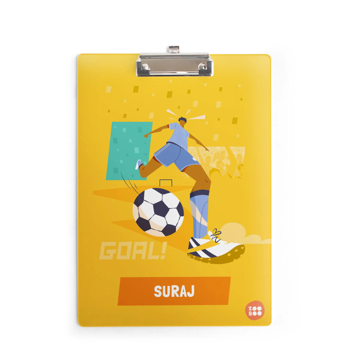 Personalised Football Goals Boy Exam Board for Kids - image 1