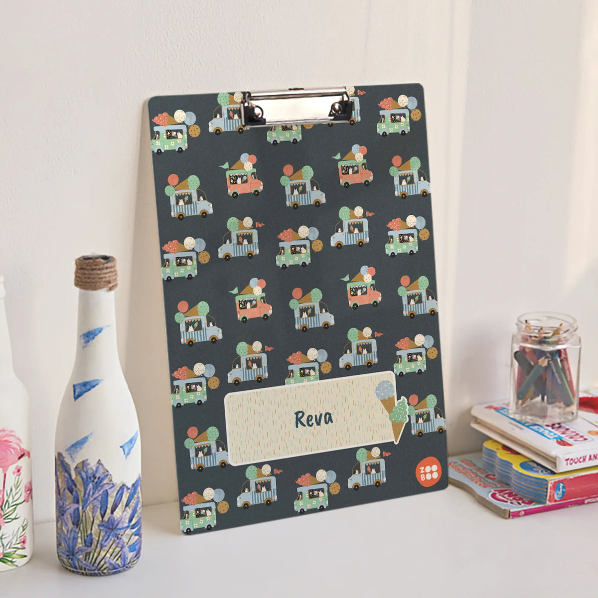 Personalised Ice Cream Fun Exam Board for Kids - image 3