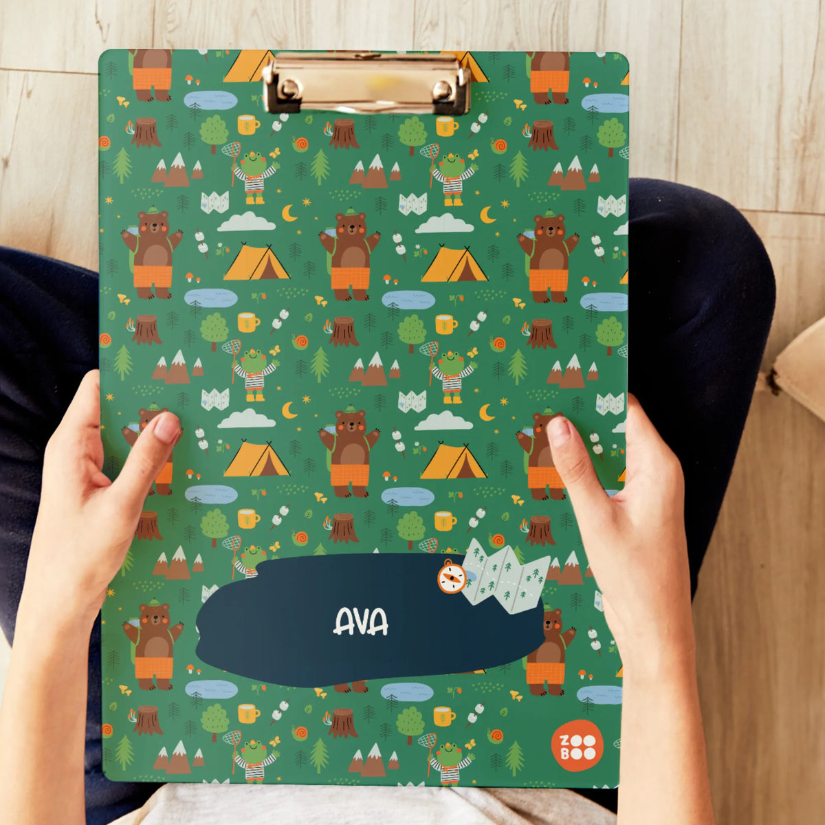 Personalised Into The Wild Exam Board for Kids - image 2