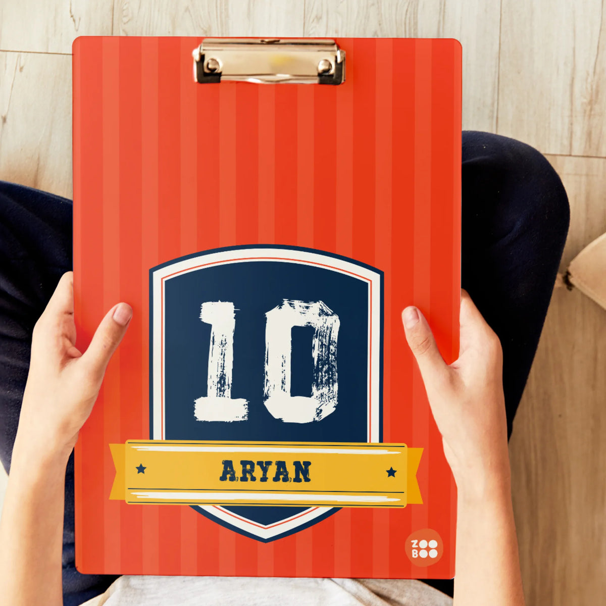 Personalised Jersey Number Exam Board for Kids - image 2