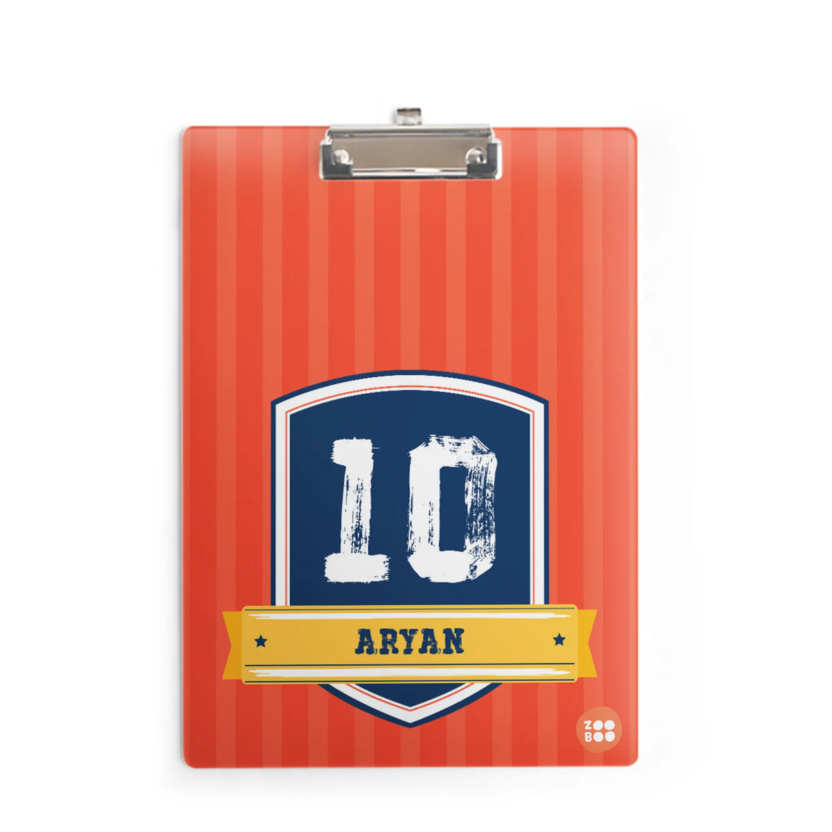 Personalised Jersey Number Exam Board for Kids - image 1
